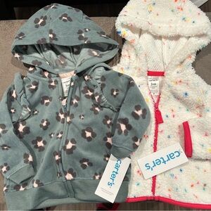 NWT 3 month baby girl jackets